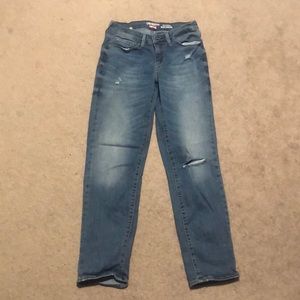 Levi’s Denizen modern slim cuffed jeans